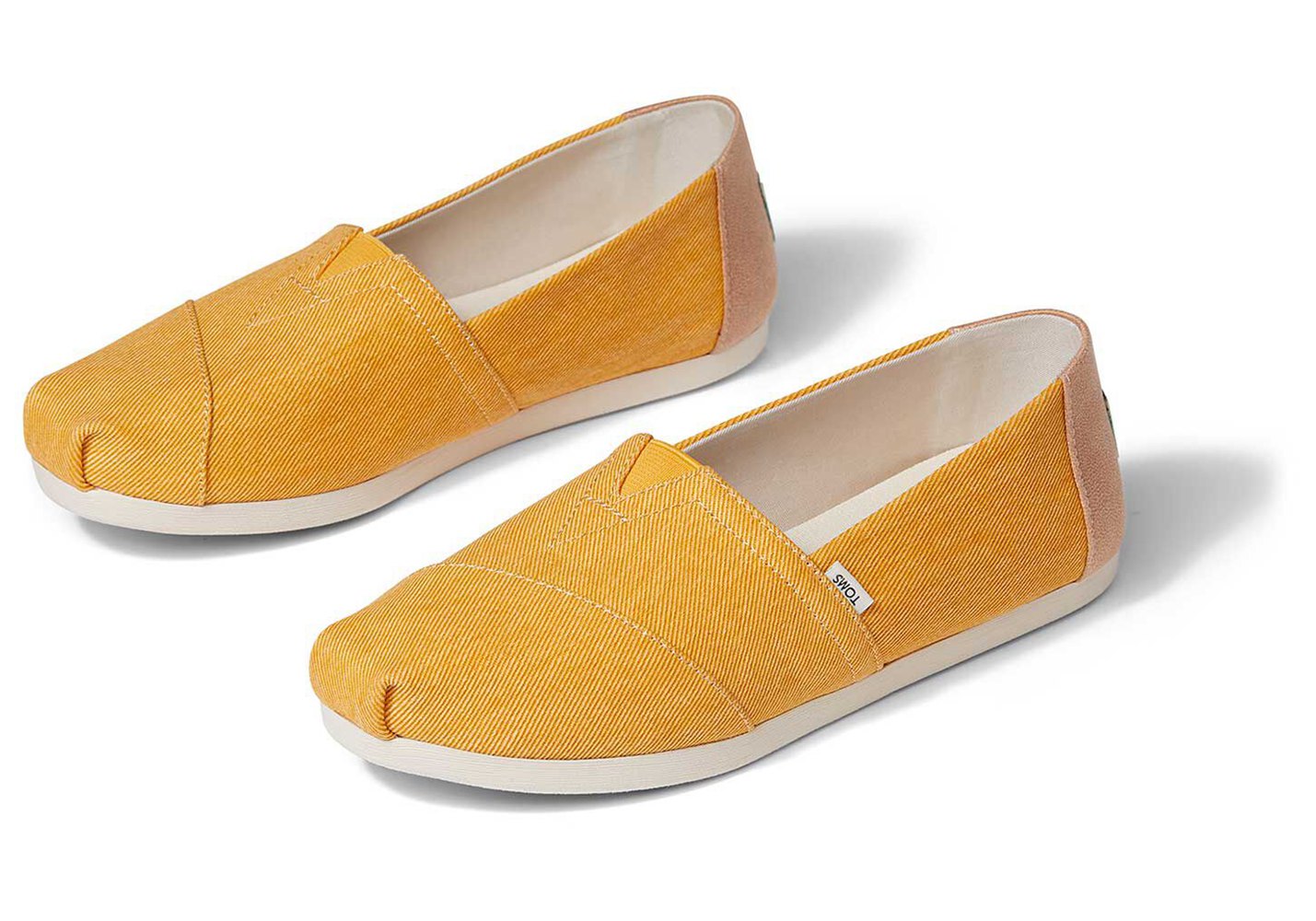 Toms Espadryle Damskie Żółte - Alpargata Eco Dye - 36ZYBLKXV